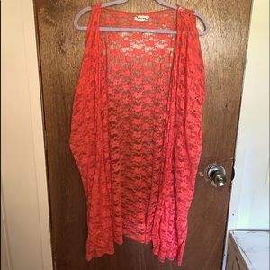 Southern Stitch Coral Vest L